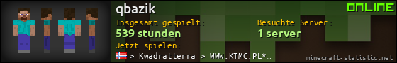 Benutzerleisten 560x90 für qbazik
