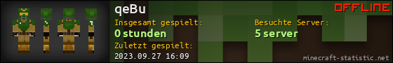 Benutzerleisten 560x90 für qeBu