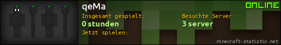 Benutzerleisten 560x90 für qeMa