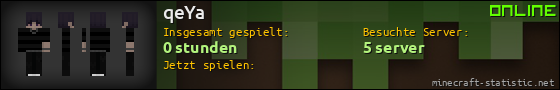 Benutzerleisten 560x90 für qeYa