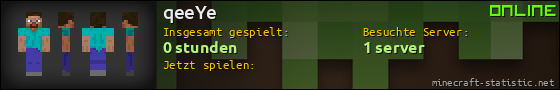 Benutzerleisten 560x90 für qeeYe