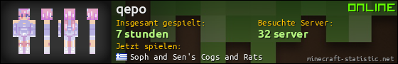 Benutzerleisten 560x90 für qepo