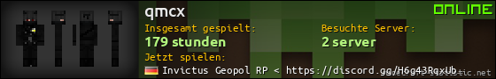 Benutzerleisten 560x90 für qmcx