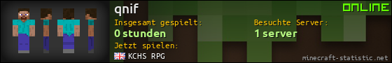 Benutzerleisten 560x90 für qnif