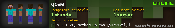 Benutzerleisten 560x90 für qoae
