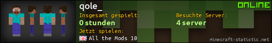 Benutzerleisten 560x90 für qole_