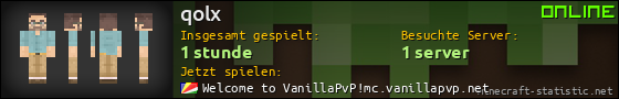 Benutzerleisten 560x90 für qolx