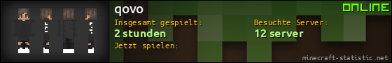 Benutzerleisten 560x90 für qovo