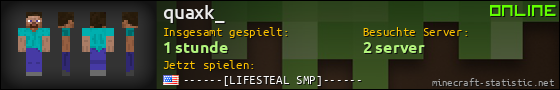 Benutzerleisten 560x90 für quaxk_