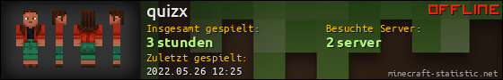 Benutzerleisten 560x90 für quizx