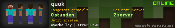 Benutzerleisten 560x90 für quok