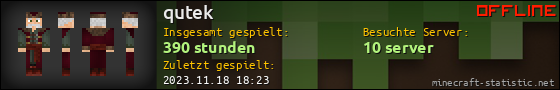 Benutzerleisten 560x90 für qutek