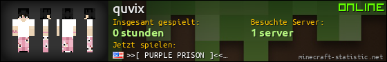 Benutzerleisten 560x90 für quvix