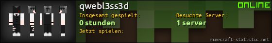 Benutzerleisten 560x90 für qwebl3ss3d