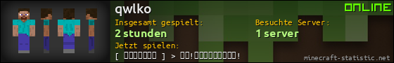 Benutzerleisten 560x90 für qwlko