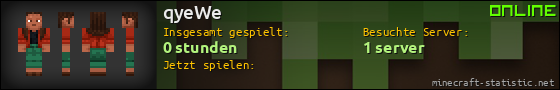 Benutzerleisten 560x90 für qyeWe