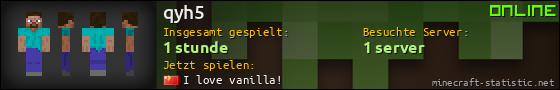 Benutzerleisten 560x90 für qyh5