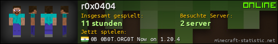 Benutzerleisten 560x90 für r0x0404