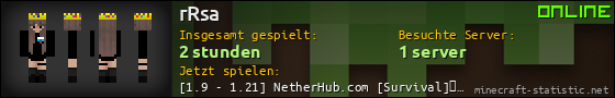 Benutzerleisten 560x90 für rRsa