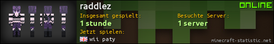 Benutzerleisten 560x90 für raddlez