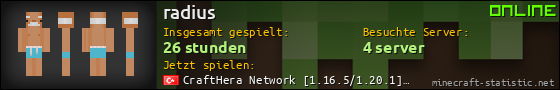 Benutzerleisten 560x90 für radius