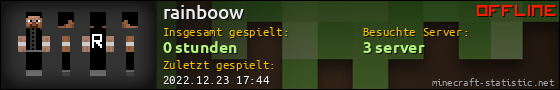 Benutzerleisten 560x90 für rainboow