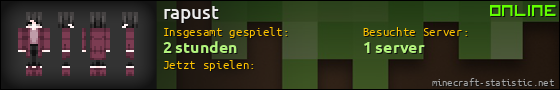 Benutzerleisten 560x90 für rapust