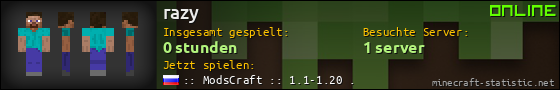 Benutzerleisten 560x90 für razy