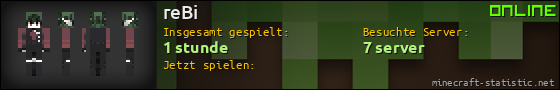 Benutzerleisten 560x90 für reBi
