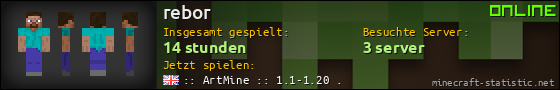 Benutzerleisten 560x90 für rebor