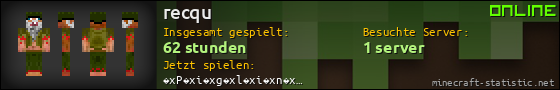 Benutzerleisten 560x90 für recqu