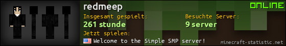 Benutzerleisten 560x90 für redmeep