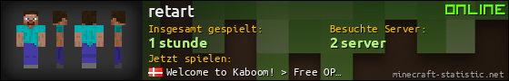 Benutzerleisten 560x90 für retart