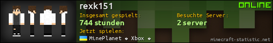 Benutzerleisten 560x90 für rexk151