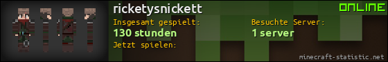 Benutzerleisten 560x90 für ricketysnickett