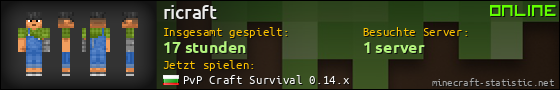 Benutzerleisten 560x90 für ricraft
