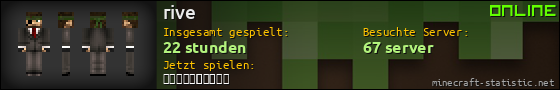 Benutzerleisten 560x90 für rive