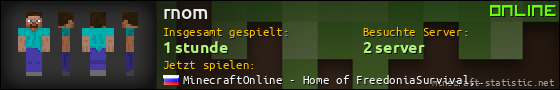 Benutzerleisten 560x90 für rnom
