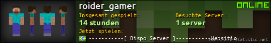 Benutzerleisten 560x90 für roider_gamer