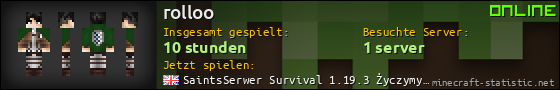 Benutzerleisten 560x90 für rolloo