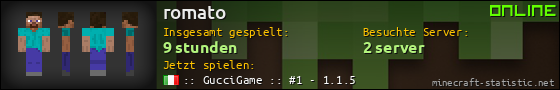 Benutzerleisten 560x90 für romato