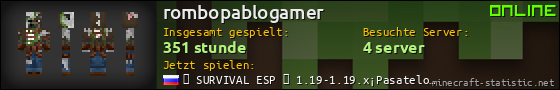 Benutzerleisten 560x90 für rombopablogamer