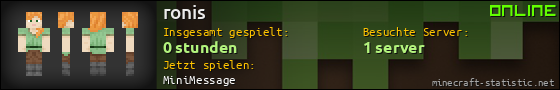 Benutzerleisten 560x90 für ronis
