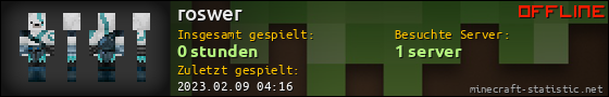 Benutzerleisten 560x90 für roswer