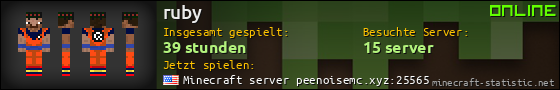 Benutzerleisten 560x90 für ruby