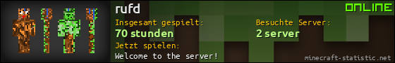 Benutzerleisten 560x90 für rufd