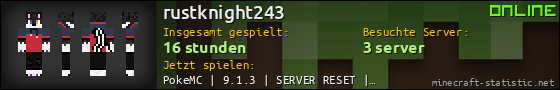 Benutzerleisten 560x90 für rustknight243