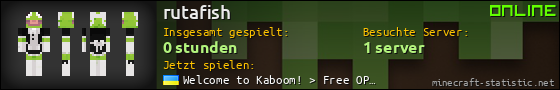Benutzerleisten 560x90 für rutafish
