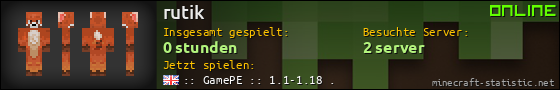 Benutzerleisten 560x90 für rutik
