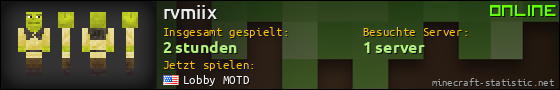 Benutzerleisten 560x90 für rvmiix